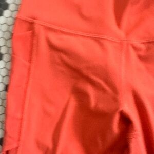Women's Orange Lululemon Leggings